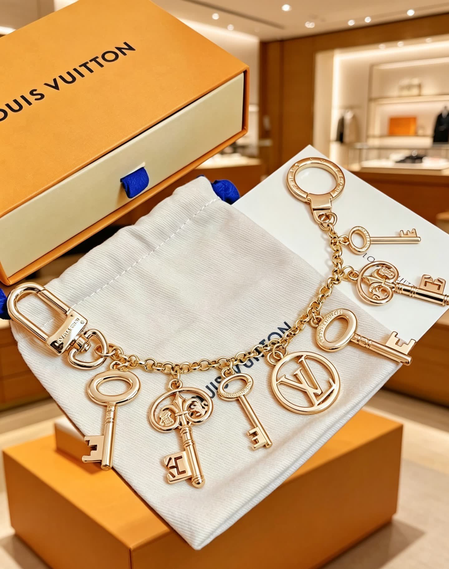 Louis Vuitton Key Charm Bracelet